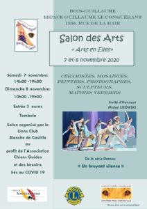 thumbnail of affiche salon des ARTS 2020 – COVID