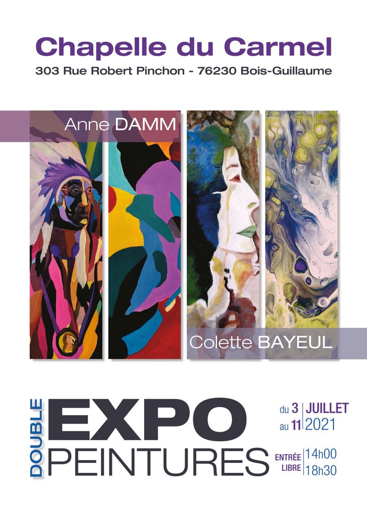 thumbnail of 03-11-07-2021-Affiche – DOUBLE EXPOSITION DE PEINTURE AVEC ANNE DAMM ET COLETTE BAYEUL