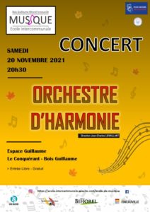 thumbnail of Affiche concert harmonie