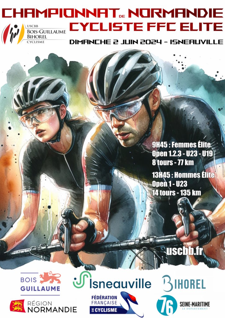 Cyclisme Championnat de Normandie FFC Bois Guillaume