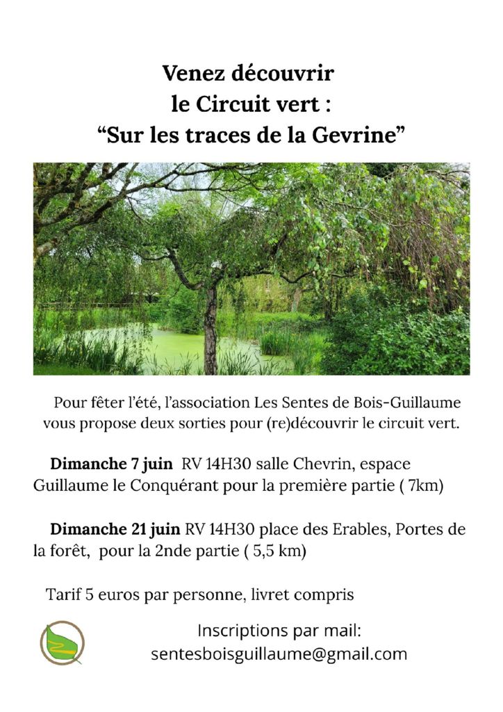 thumbnail of FFICHE SORTIE CIRCUIT VERT 7 ET 21 JUIN 26